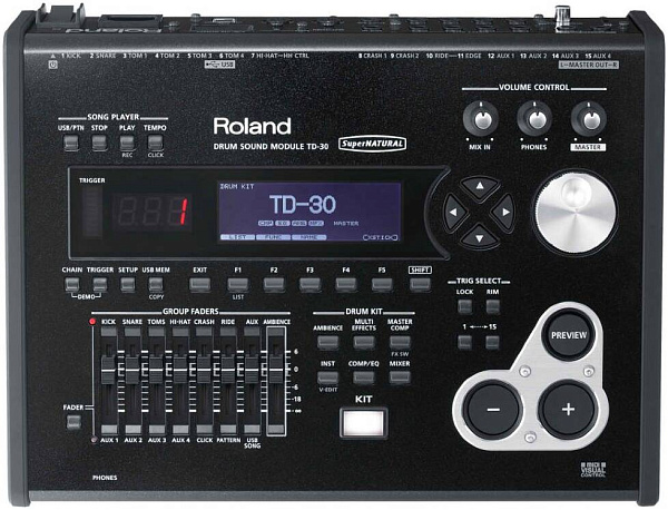 ROLAND TD-30K+MDS-12V - Электронная ударная установка