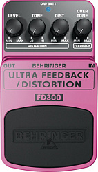 Behringer FD300- педаль эффектов обратной связи / дисторшн