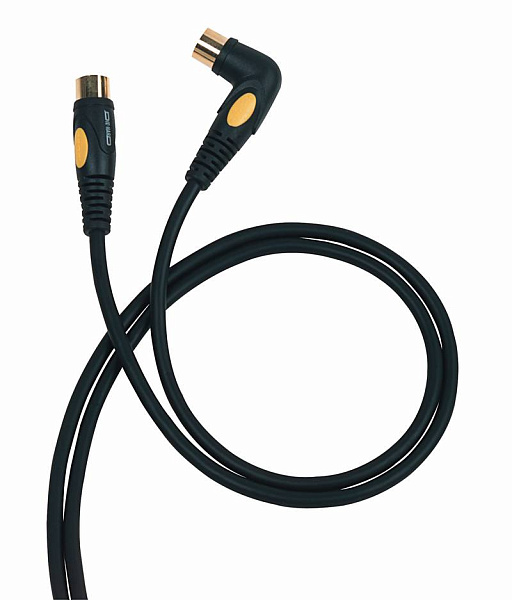 Die HARD DH410LU15 - Проф. MIDI кабель, прямой <-> угловой, длина 1,5м