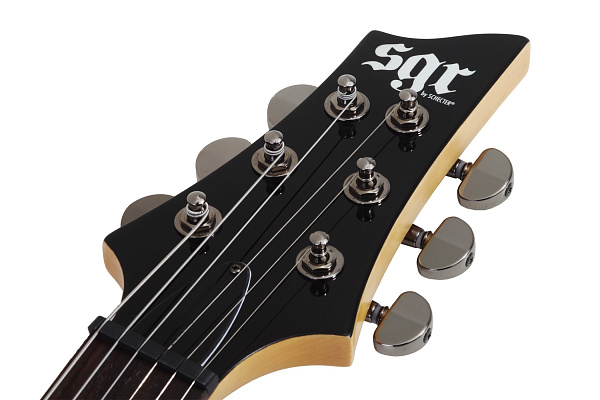 Электрогитара SCHECTER [C-1 SGR BY SCHECTER MSBK] электрогитара 6-струнная, с чехлом, корпус: липа, гриф: клен, накладка: палисандр, 24 лада, цвет Midnight Satin Black (MSBK)