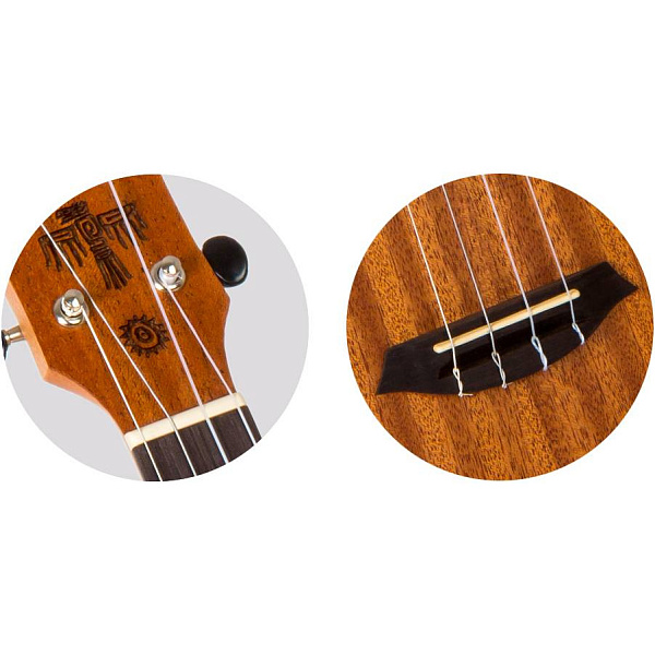 FLIGHT DUB38 SOUNDWAVE - Укулеле Travel, баритон