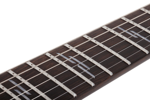 Электрогитара SCHECTER [REAPER-6 CUSTOM G.WHT] электрогитара 6-струнная,корпус: красное дерево, гриф: венге, накладка: черное дерево, 24 лада, цвет: Gloss White