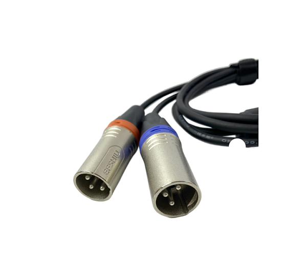 ESHINE ES-8333 - Аудиокабель 3,5 мм миниджек стерео - 2 х XLR папа, 1,5 м