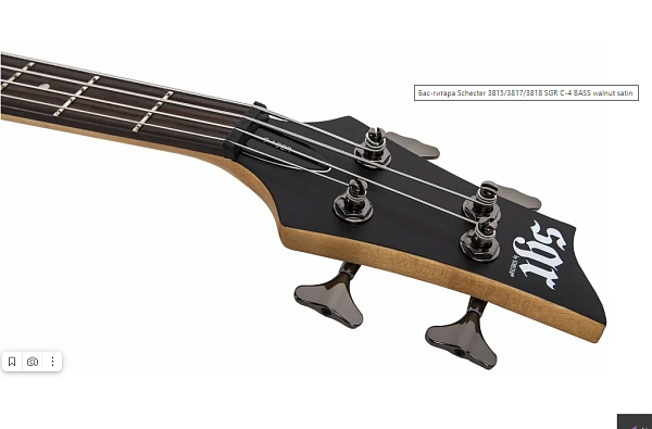 Schecter SGR C-4 BASS MSBK - Гитара бас, 4 струны, чехол в комплекте