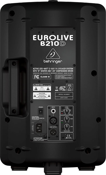 Behringer B210D- активная акуст.система/монитор