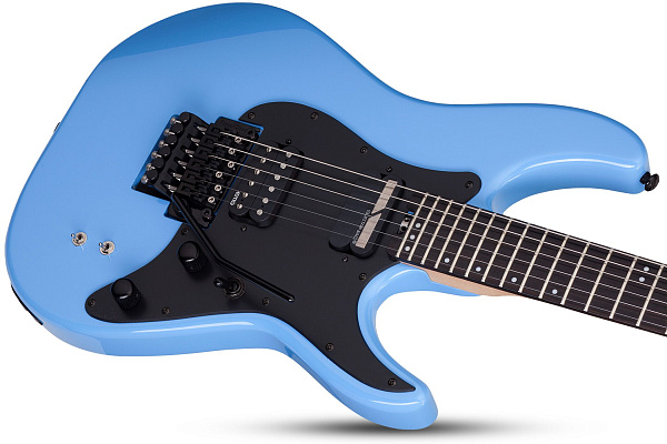 Электрогитара SCHECTER [SUN VALLEY SUPER SHREDDER FR-S R.BLUE] электрогитара 6-струнная, корпус: красное дерево, гриф: клен, накладка: черное дерево, 24 лада, Sustaniac, FloydRose цвет: Riviera Blue (R.BLUE)