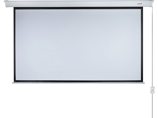 [LMC-100116] Экран с электроприводом Lumien [Master Control] 208x300 см (раб.область 164х292 см) (132") Matte White FiberGlass черн. кайма сверху 40 см 16:9