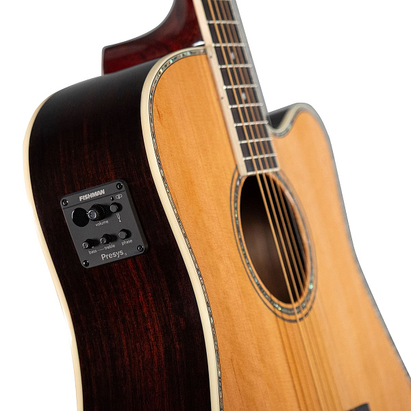 Emotive Rightwood D5 eNA - Электроакустическая гитара дредноут, цвет натуральный