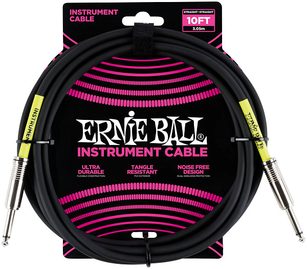 ERNIE BALL 6048, 3м - Инструментальный кабель