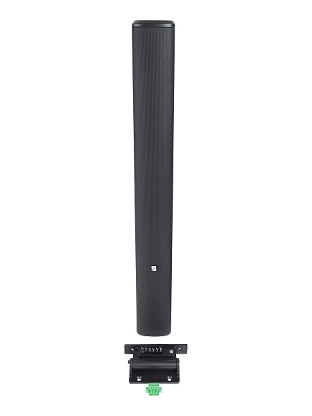 Звуковая колонна Intrend [ITSPK-CL425T-B] пассивная, 4x2.5", 8 Ом / 100V (100Вт), SPL 113dB,  106Hz-20kHz, 120°x20° (HхV), вес 3.5кг, цвет черный, крепление в комплекте, (цена за 1шт., в упаковке 2 шт.)
