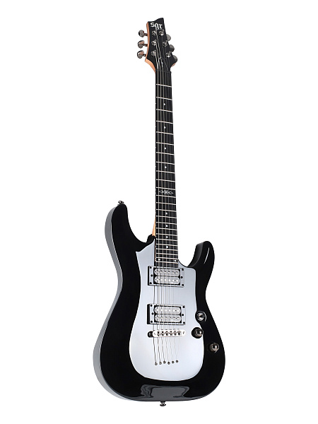 Электрогитара SCHECTER [C-1 SGR BY SCHECTER BLK] электрогитара 6-струнная, с чехлом, корпус: липа, гриф: клен, накладка: палисандр, 24 лада, цвет Black (BLK)