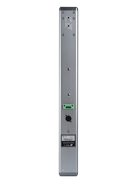 Звуковая колонна Intrend [ITSPK-CL425T-G] пассивная, 4x2.5", 8 Ом / 100V (100Вт), SPL 113dB,  106Hz-20kHz, 120°x20° (HхV), вес 3.4кг, цвет угольный металлик, крепление в комплекте, (цена за 1шт., в упаковке 2 шт.)