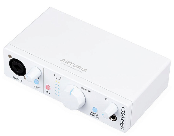 Arturia MiniFuse 1 White - USB Аудиоинтерфейс