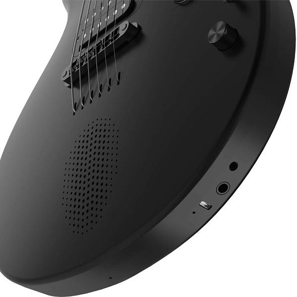 Enya NOVA GO SONIC/BK - Электрогитара Les Paul со встроенными эффектами с чехлом, цвет чёрный