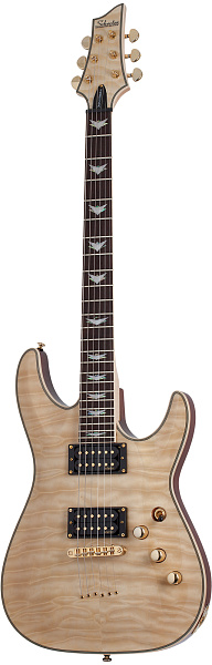 Электрогитара SCHECTER [OMEN EXTREME-6 GNAT] электрогитара 6-струнная, корпус: красное дерево, топ: стеганый клен, гриф: клен, накладка: палисандр, 24 лада, цвет: Gloss Natural (GNAT)