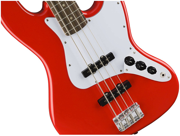 FENDER SQUIER AFFINITY JAZZ BASS LRL RCR бас-гитара Jazz Bass, накладка...