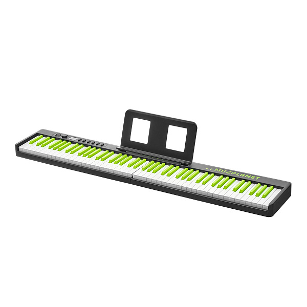 MUZPLANET FOLD BK - Складное цифровое пианино
