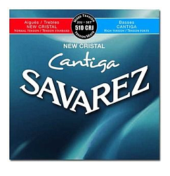 Savarez 510CRJ New Cristal Cantiga mixed tens - Струны для классической гитары смешанного натяжения.