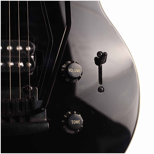 STERLING Axis Black with White - Электрогитара шестиструнная