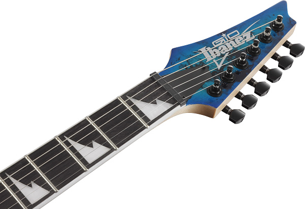 IBANEZ GRGR221PA-AQB - Электрогитара Superstrat, цвет Aqua Burst/синий гардиент