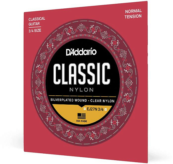 D'ADDARIO EJ27 N 3/4 - Струны для классической гитары
