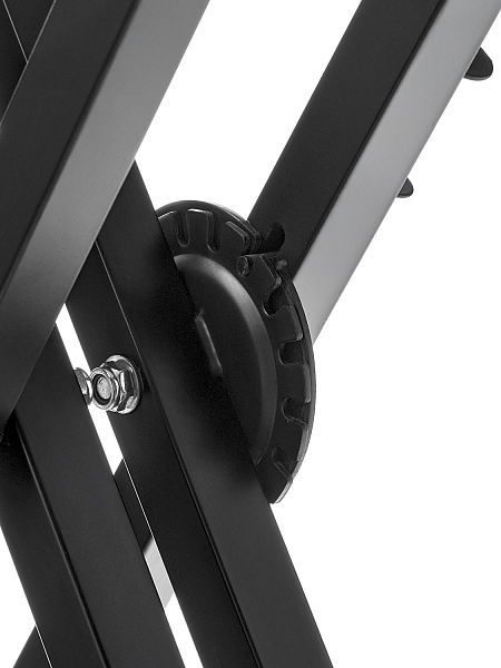 Muzplanet Q-2XB - Стойка клавишная X-образная, цвет чёрный