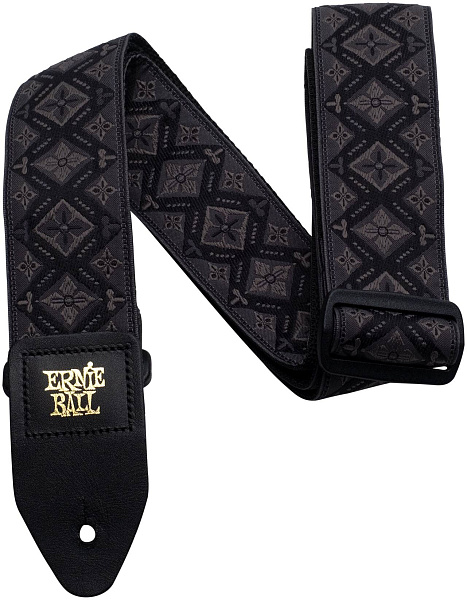 ERNIE BALL 4093 Jacquard Regal Black - Ремень для гитары