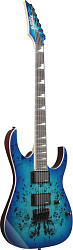 IBANEZ GRGR221PA-AQB - Электрогитара Superstrat, цвет Aqua Burst/синий гардиент