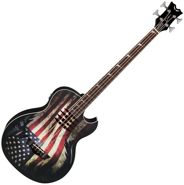 DEAN MAKOB GLORY - электроакуст. бас-гитара, 34",EQ,тюнер, гр. "американский...
