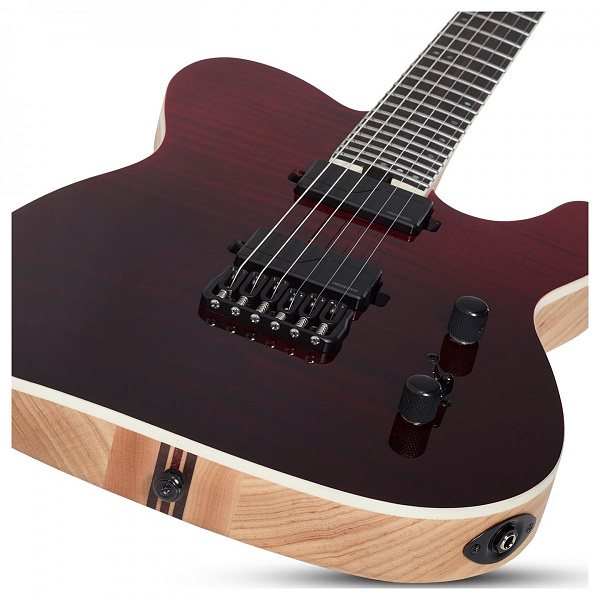 Электрогитара SCHECTER [PT SLS ELITE BLOODBURST BB] электрогитара 6-струнная, корпус: болотный ясень, топ: огненный клен, гриф: клён/орех/падук, накладка: черное дерево, 24 лада, цвет: Blood burst (BB)