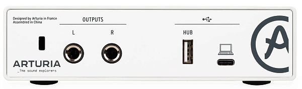 Arturia MiniFuse 1 White USB - Аудиоинтерфейс