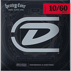 Dunlop DHCN1060-6 Heavy Core - Комплект струн для электрогитары
