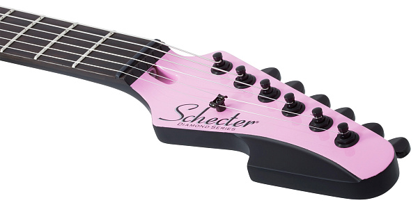 Электрогитара SCHECTER [PT-MGK HP] электрогитара 6-струнная, именная модель Machine Gun Kelly, корпус: ольха, гриф: клён, накладка: черное дерево, 24 лада , цвет: HOT PINK (HP)