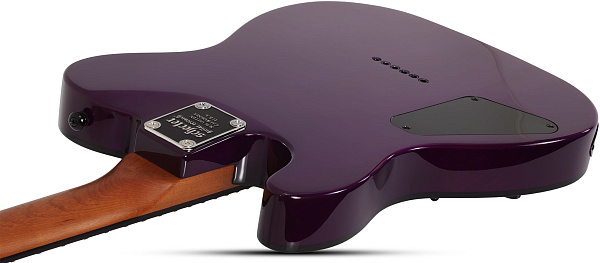 Электрогитара SCHECTER [PT STANDARD PBB] электрогитара 6-струнная, корпус: красное дерево, топ из капа, гриф: печеный клен, накладка: палисандр, 22 лада, цвет Purple Burst Burl (PBB)