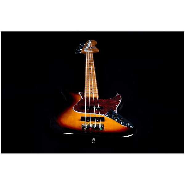 JET JJB-300-SB - Бас-гитара Jazz Bass, цвет санберст