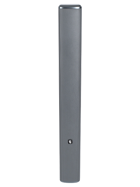Звуковая колонна Intrend [ITSPK-CL425T-G] пассивная, 4x2.5", 8 Ом / 100V (100Вт), SPL 113dB,  106Hz-20kHz, 120°x20° (HхV), вес 3.4кг, цвет угольный металлик, крепление в комплекте, (цена за 1шт., в упаковке 2 шт.)