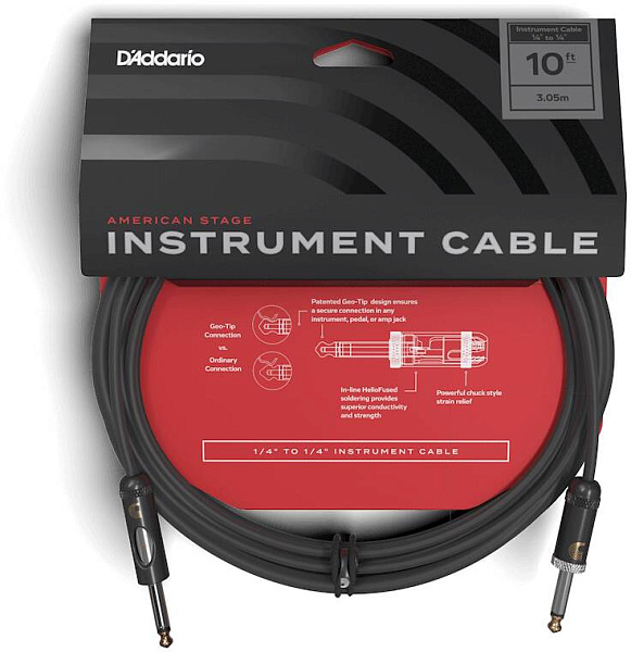 PLANET WAVES PW-AMSK-10 - Инструментальный кабель