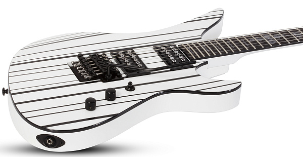Электрогитара SCHECTER [SYNYSTER STANDARD WHT] электрогитара 6-струнная, корпус: красное дерево, гриф: 3-кусковое красное дерево, накладка: черное дерево, 24 лада, цвет: White (WHT)