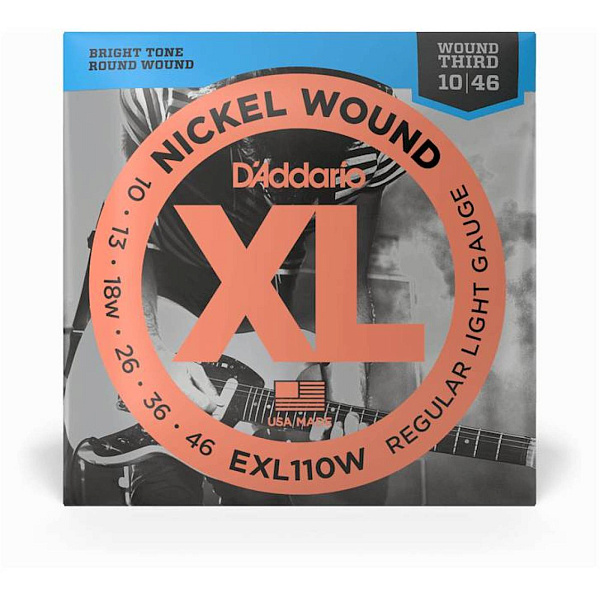 D'ADDARIO EXL110 W (10-46) - Струны для электрогитары