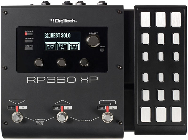 Digitech RP360XP Гитарный напольный мульти-эффект процессор с педалью экспрессии.