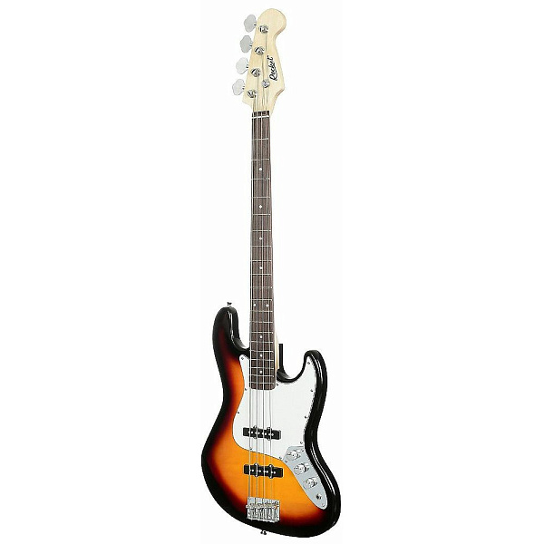 ROCKET JB-1SB 46" - Бас-гитара 4х-струнная Jazz Bass, цвет Sunburst/санберст 
