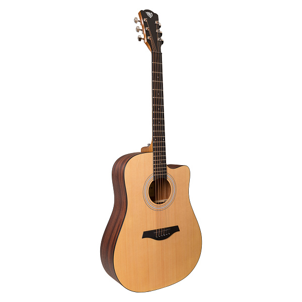 ROCKDALE Aurora D3 Gloss C NAT - Акустическая гитара дредноут с вырезов, цвет натуральный