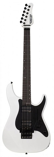 Электрогитара SCHECTER [SUN VALLEY SUPER SHREDDER FR WHT] электрогитара 6-струнная, корпус: красное дерево, гриф: клен, накладка: палисандр, 24 лада, FloydRose цвет: White (WHT)