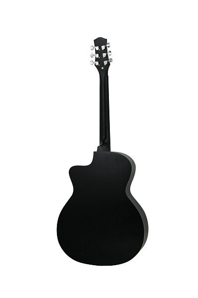 Klever KA-120S BK - Акустическая гитара аудиториум, цвет чёрный матовый