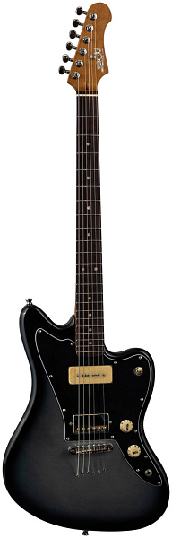 JET JJ-350 Baritone Moonburst - Электрогитара баритон