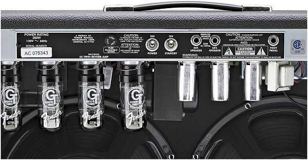 FENDER '65 TWIN REVERB - Комбоусилитель для электрогитары