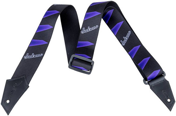 JACKSON STRAP JACKSON DBL V BLK/PUR ремень фиолетовый