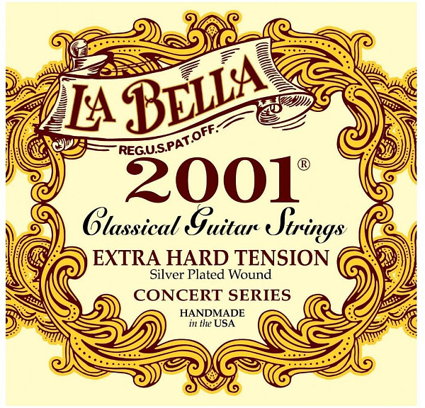 LA BELLA 2001EH - Струны для классической гитары