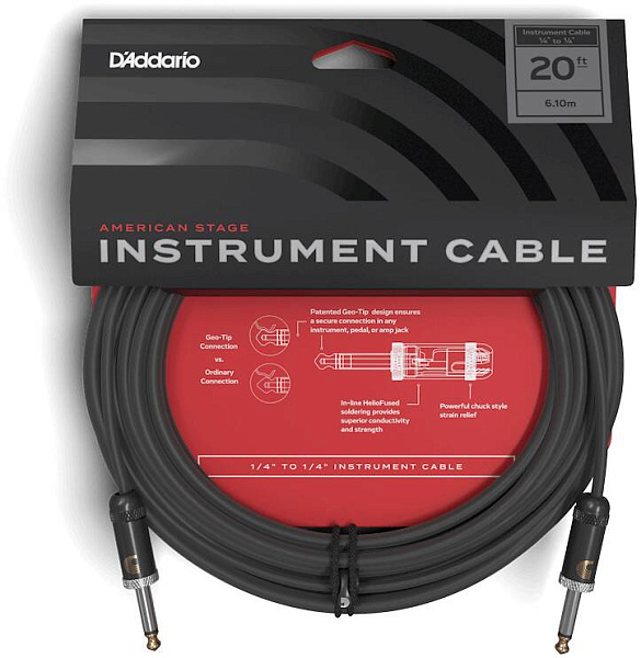 PLANET WAVES PW-AMSG-20 - Инструментальный кабель