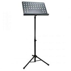 ONSTAGE SM7212B пульт дирижера (с перфорацией), тренога, 19" подставка для нот, сталь, черный